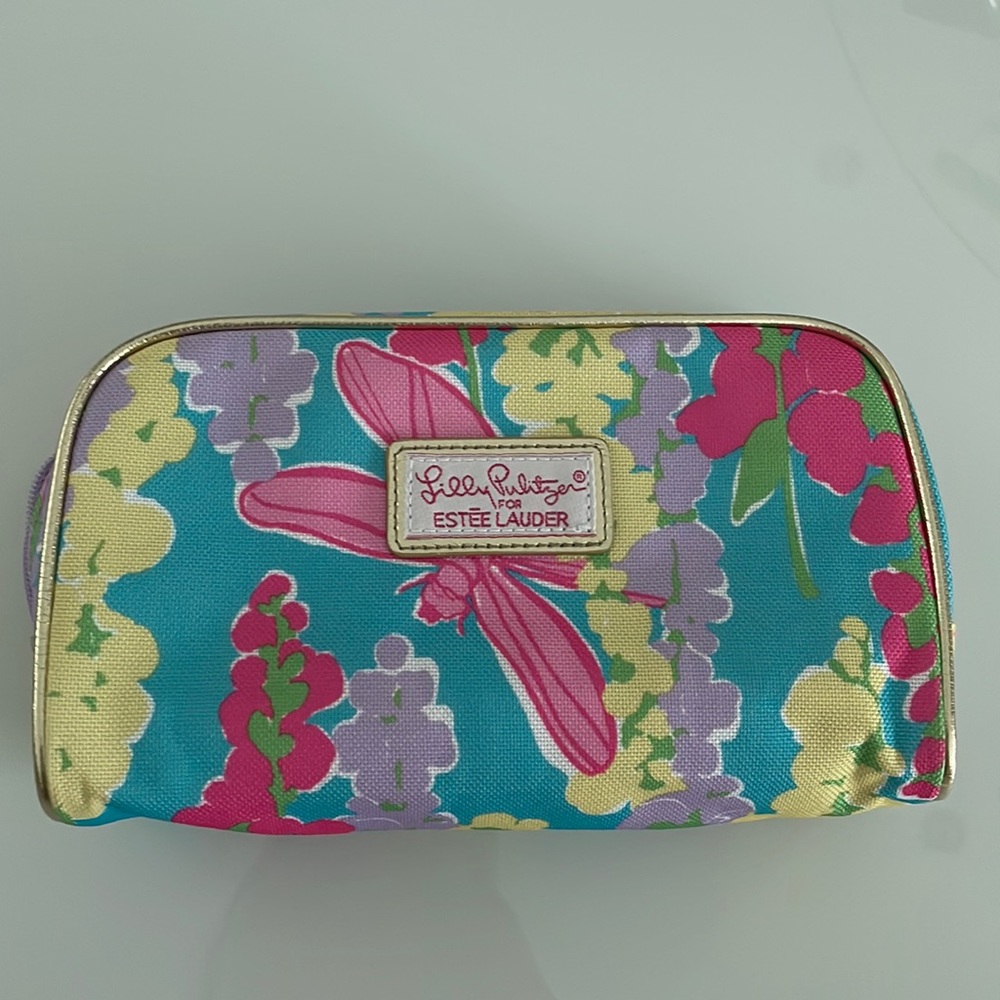 Lilly Pulitzer Floral Makeup Bag